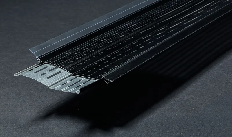Alu-Rex gutter guard installation